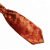 Guangzhou Exquisite Pattern Suit  Dress Shirt Silk Ascot Tie Cravat Mens