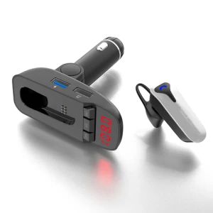 GXYKIT ER9 Bluetooth MP3 Player BT66 Handsfree Car Kit + Dual USB Charger + FM Transmitter