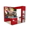 Hangzhou 10x10 Portable Pop Up Advertising Fabric Exhibition Stand Display Wall Kit Trade Show Booth