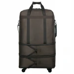 Hanke designer brand fiber cabin trolley luggage bag wholesale foldable business travel luggage suitcase