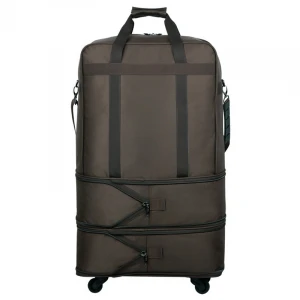 Hanke designer brand fiber cabin trolley luggage bag wholesale foldable business travel luggage suitcase