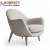 Import HC178 Upholstered Fabric Fiberglass Frame Living Room Italian Designer Modern Mad Queen Lounge Chair from China