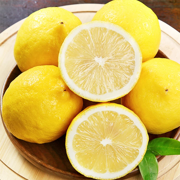 Healthy Organic Fresh Lemon Tend To Be Sweet Fruit Lemon