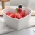 Import Heart shape porcelain salad fruit bowl with bamboo stand from China