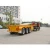 Import Heavy duty 3 axle tractor truck 40ft flatbed shipping container trailer from China