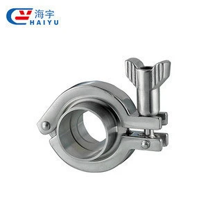 Heavy duty hose clamps, ss304 stainless steel pipe clamp
