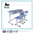 Import height adjustable double study table with double legs for children school furniture from China