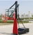 Import height adjustable portable movable kids basketball stand from China