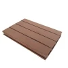 High density anti UV wpc floor decking wood plastic panel
