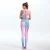 Import high end printing Yoga two piece leisure casual fast dry tight elastic sportswear from China