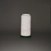 High light gray reflective thread for  embroidery using