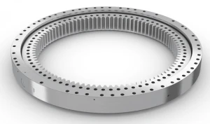 High load slewing ring bearings / toothed slew bearing for cat