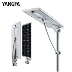 High lumen outdoor landscape 50w battery powered led garden light