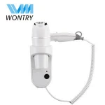 High power and silent hotel equipment bathroom wall mounting hair dryer