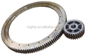 High Precision Steel or Brass Customized Ring Gears Internal or External Gear 14.5 Degree Pressure Angle, 16 Pitch, 48 Teeth