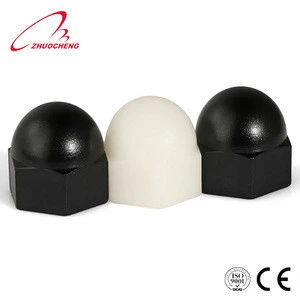 High quality 15mm plastic/nylon screw cap nut DIN1587