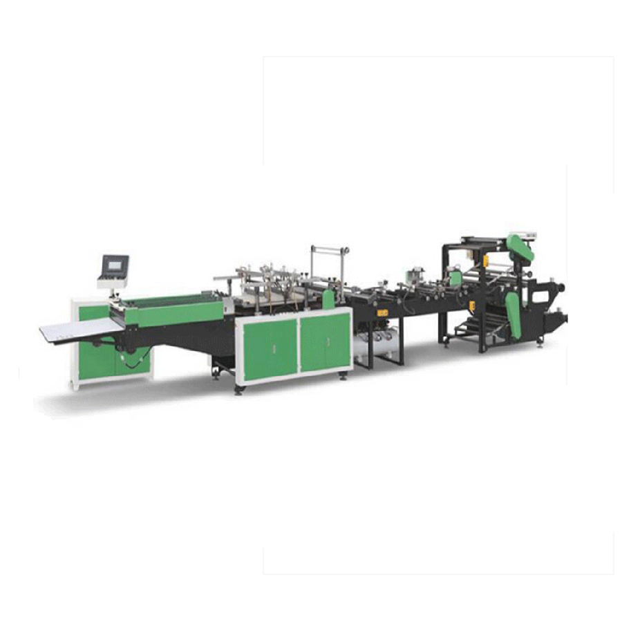 High quality automatic biodegradable plastic non woven cloth flower bag making machine