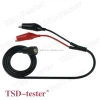 High Quality BNC Male to Dual Test Alligator Clip Oscilloscope Probe Lead Cable