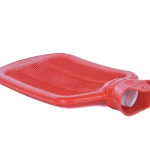 High quality BS Standard Natural Rubber Hot Water Bag /bottle with cover