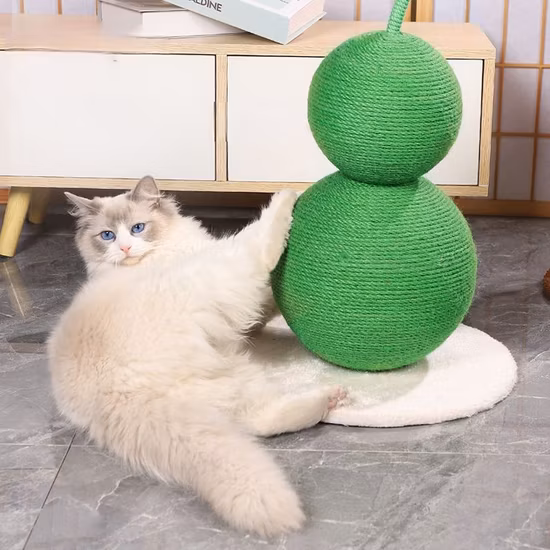 High Quality Cat Furniture Large Solid Wood Scratcher Cat Tree