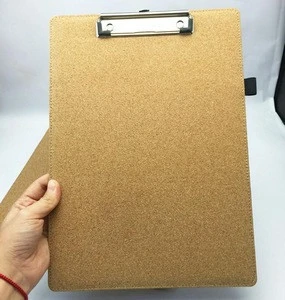high quality customized A4 cork board bulletin board