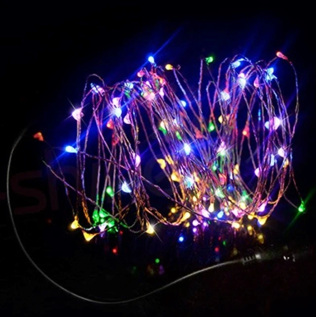 High-Quality Customized Christmas Lights LED String 3 Meters 30 LED  Copper Wire Battery Powered Linear LED Light