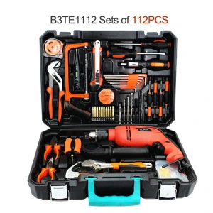 High-Quality drilling hammer 128pcs Hardware Tool Combination Set  Electrician Tool Box Impact Drill other power tools Sets
