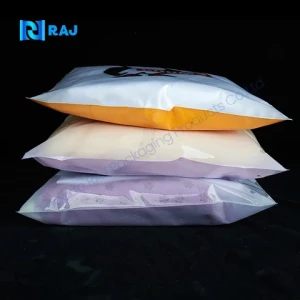 High Quality Frosted Zipper Bag Custom Plastic Shipping T shirt Ziplock Matt Clothing Packaging Bags