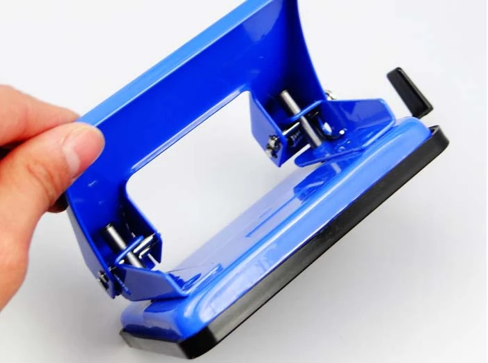High Quality Heavy Duty Metal 20 Sheet Capacity 8mm 2 Paper Hole Punch