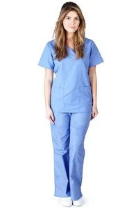 High Quality Hospital Medical Uniform Fashionable New Style Nurse Uniform Designs Medical Scrubs Made In China
