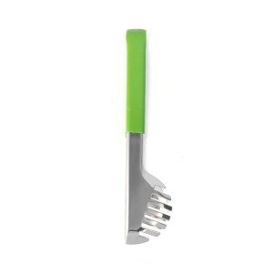High quality kitchen tools salad barbecue buffet cooking PVC handle silicone stainless steel serving food tong