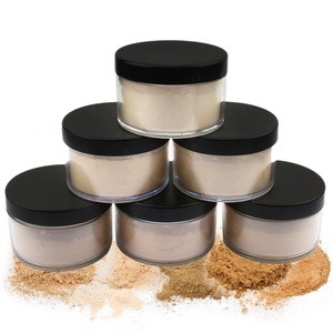 High Quality Makeup Private Label Loose Powder 6 Colors Long Lasting Oil Control Mineral Setting Powder