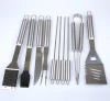 High quality new design 16PCS Household Stainless Steel BBQ Tool Set BBQ Grill Set Barbecue Accessory