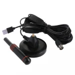 High Quality Portable Indoor USB Digital TV Antenna for ATSC Television PCI/USB TV Tuner with Magnetic Base