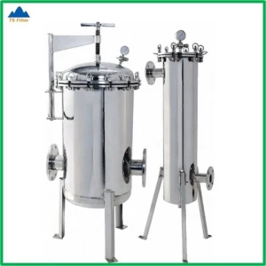 High quality stainless steel 304/316L filter bag type filtration equipment cooking oil filter for edible oil filtration
