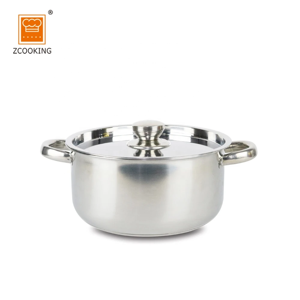 High Quality Stainless Steel Induction Korean Cookware Set with Steel Lid