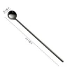High Quality Stainless Steel Titanium Long Round Spoon