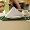 High Quality Standard Size Party Customized White Hotel Restaurant Dinner Cloth Napkins