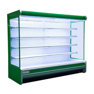 High Quality Supermarket Vegetable Refrigerator Display Case with Factory Price