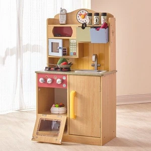 High Quality top sales home furniture kitchen kids for kids kitchen toy and wooden kitchen set for kids