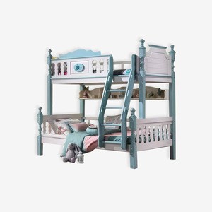 high quality with nice price solid wood kids bunk bed