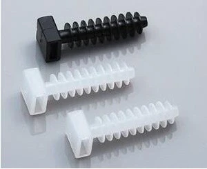 (High Quality)Cable tie holder,Plastic Cable Tie Mount