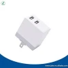 High speed dual usb port wall charger mobile accessories wall charger consumer electronics
