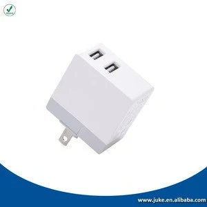 High speed dual usb port wall charger mobile accessories wall charger consumer electronics