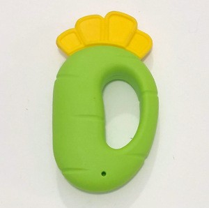 High temperature water cooking teether toys Safety baby toys for rattle series