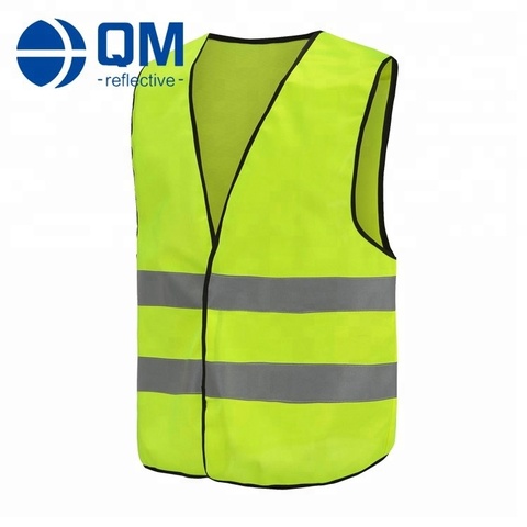 Buy High Visibility Yellow Reflective Safety Vest from Xinxiang Qiming ...