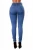 Import High waist custom women super skinny tight jeans stretch ripped denim jeans manufacturers 244695 from China