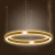 Import HLINEAR LC4080-2440mm Gold/Silver Led Linear Ceiling Light Round Ring Circular Shape Modern Chandelier Lighting from China
