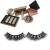 Hollow Own Brand Eyelashes Wholesale 100% Handmade 3D Faux Mink Silk False Eyelash