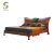 Import home solid wood bedroom furniture set wood short legs double leather bed bedroom set from China